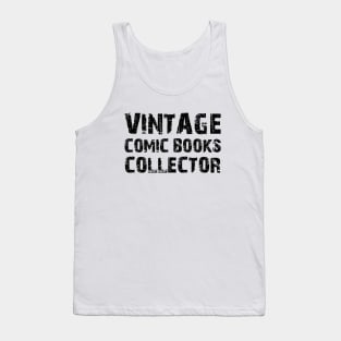 Vintage Comics Books Collector Tank Top